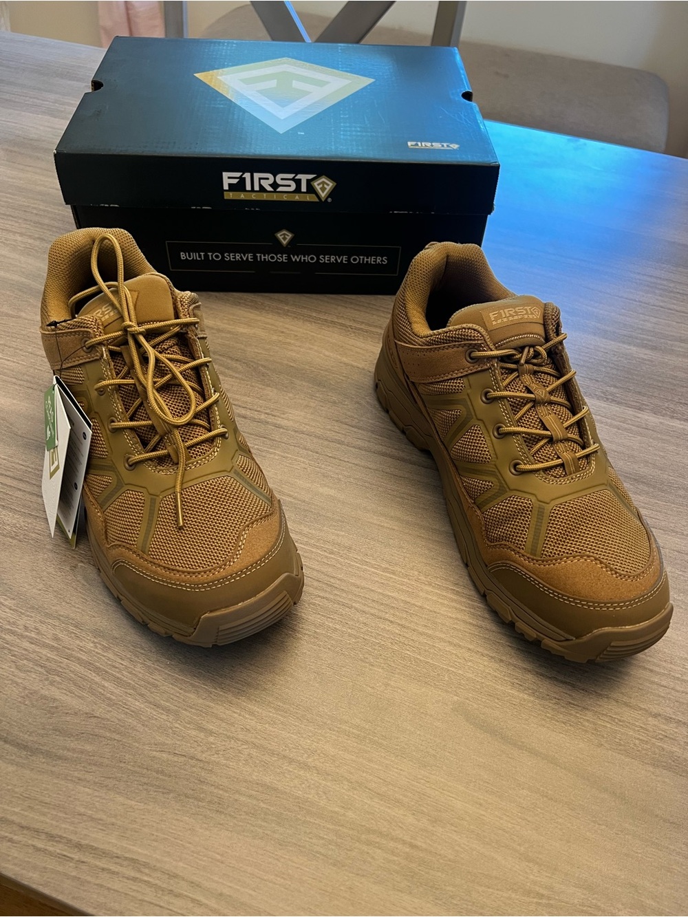 FIRST Tactical Men's Athletic Shoes in Coyote Brown